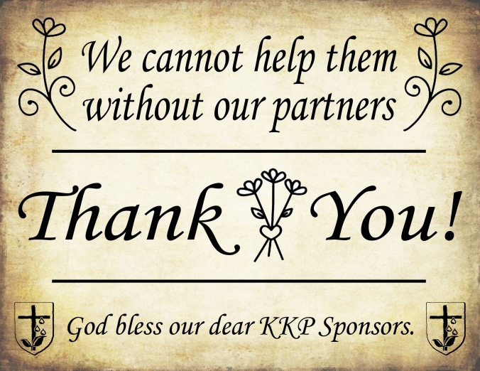 Thank you KKP Sponsors
